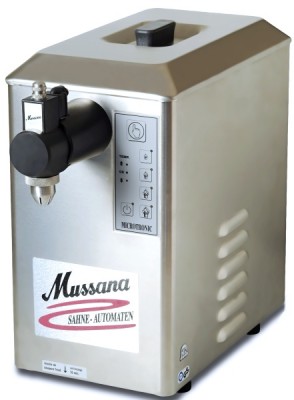 výrobníky šlehačky Mussana